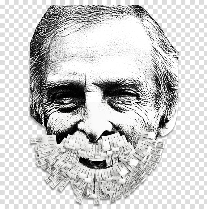 Moustache, Beard, Nose, Type Designer, Poster, Chin, Jaw, Herb Lubalin transparent background PNG clipart