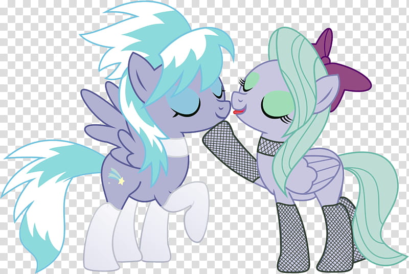 Cloudchaser and Flitter, My Little Pony unicorn transparent background PNG clipart
