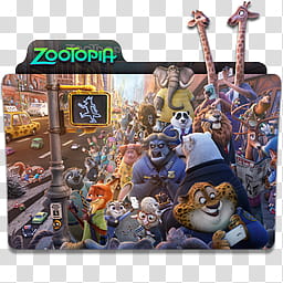 Zootopia  Folder Icon Pack, Zootopia v x transparent background PNG clipart
