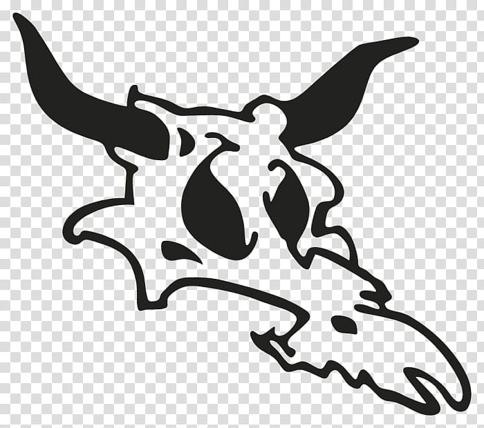 Skull And Crossbones, Sticker, Adhesive, Vinyl Group, Piracy, Cow, Biker, Silhouette transparent background PNG clipart