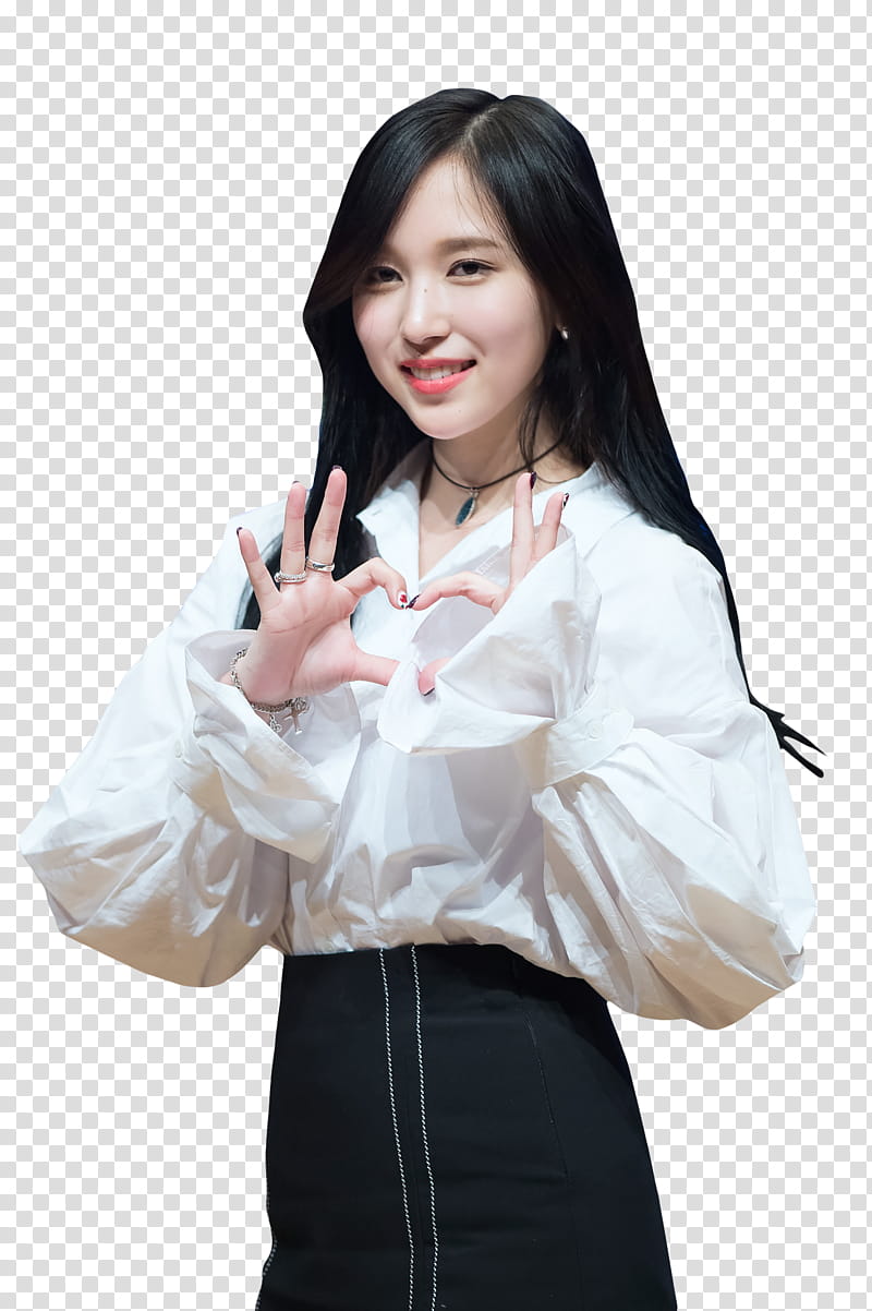 MINA TWICE transparent background PNG clipart