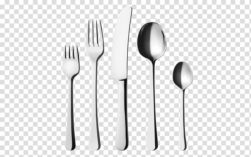 Fork Cutlery, Knife, Spoon, And Fork, Tableware, Sujeo, Tool, Black And White transparent background PNG clipart