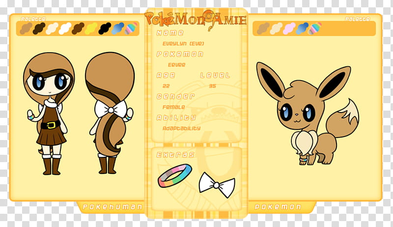 Evelyn Pokemon Amie Application transparent background PNG clipart