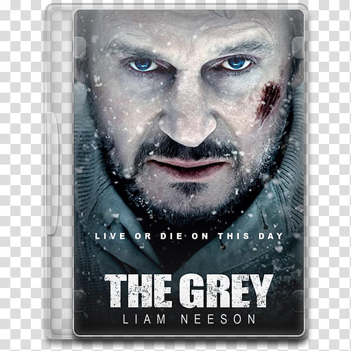 Movie Icon , The Grey, The Grey DVD case transparent background PNG clipart