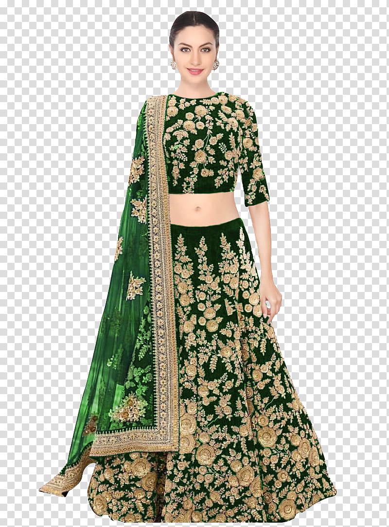 Wedding Art, Gagra Choli, Lehenga, Embroidery, Silk, Wedding Dress, Lehengastyle Saree, Gota transparent background PNG clipart