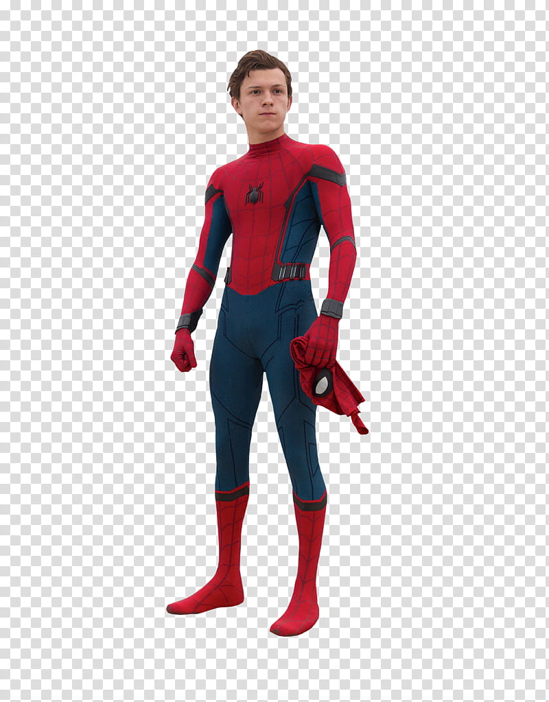 Peter Parker Spider Man Homecoming transparent background PNG clipart
