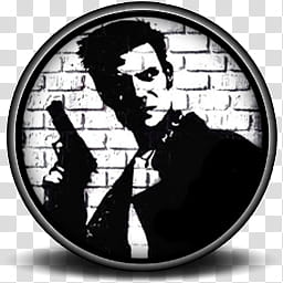 Max Payne  icon , Max Payne  (a) transparent background PNG clipart