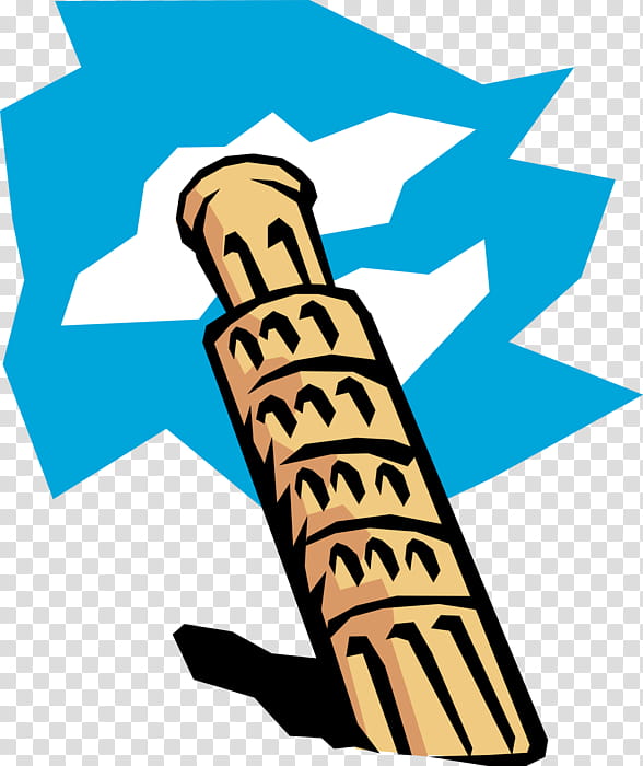 Leaning Tower Of Pisa Text, Bell Tower, Cartoon, Italy, Line, Area, Hand transparent background PNG clipart