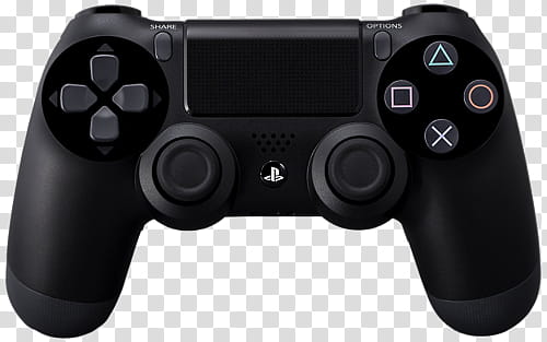 Tipo , black Sony PS DualShock  transparent background PNG clipart