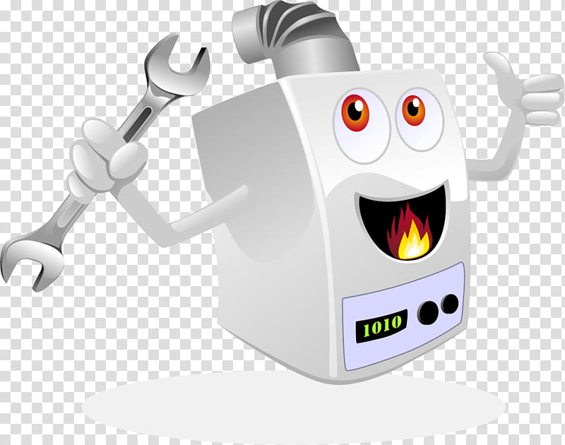 Robot, Furnace, Boiler, Heating System, Central Heating, Air Conditioning, Boiler Insurance, Fireplace transparent background PNG clipart