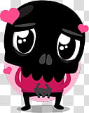 Skullington Facebook Sticker transparent background PNG clipart