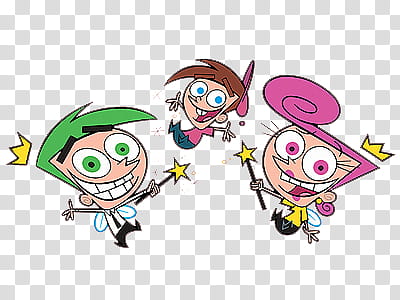 The Fairly OddParents cartoon characters transparent background PNG clipart