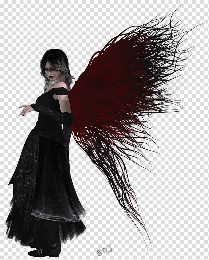 Hair, Costume, Costume Design, Gothic Art, Stage Clothes, Feather, Gothic Architecture, Drawing transparent background PNG clipart