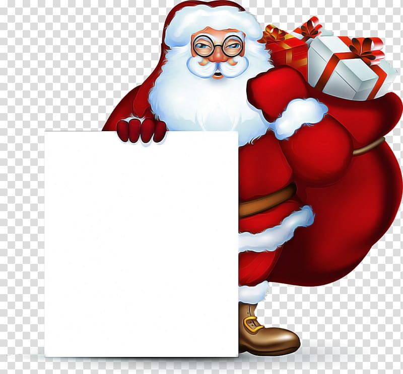 Santa claus, Cartoon transparent background PNG clipart