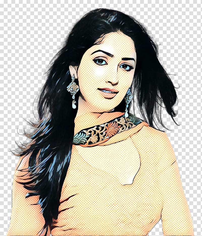 Vintage, Pop Art, Retro, Yami Gautam, Actor, Bollywood, Film, Model transparent background PNG clipart