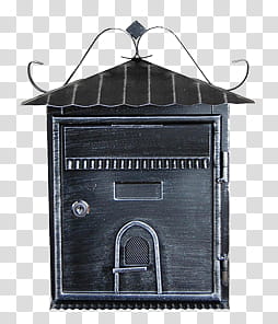 Mail, black mailbox transparent background PNG clipart