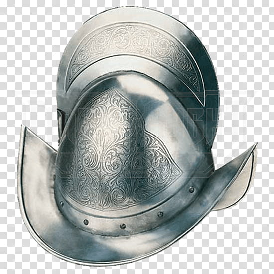 Metal, Helmet, Morion, Components Of Medieval Armour, Horned Helmet, Great Helm, Shield, Engraving transparent background PNG clipart