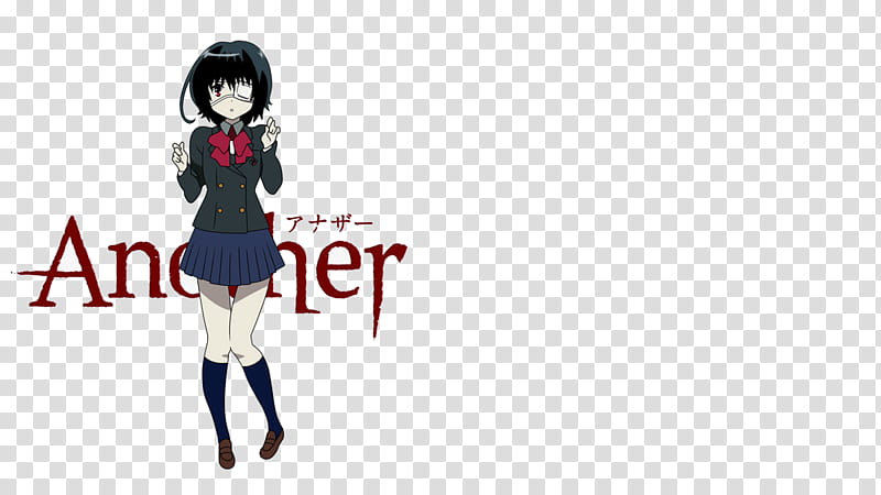 Misaki Mei Anime Another RENDER transparent background PNG clipart