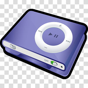 iPod Shuffle, iPod Shuffle Purple icon transparent background PNG clipart