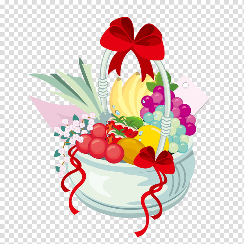 Floral Flower, Food Gift Baskets, Fruit, Banana, Berry, Banaani, Vegetable, Banana Split transparent background PNG clipart
