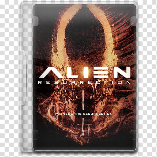 Movie Icon , Alien, Resurrection, Alien resurrection game case transparent background PNG clipart
