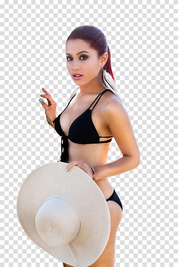  Ariana Grande, ariana-grande-beach-bikini-shoot transparent background PNG clipart