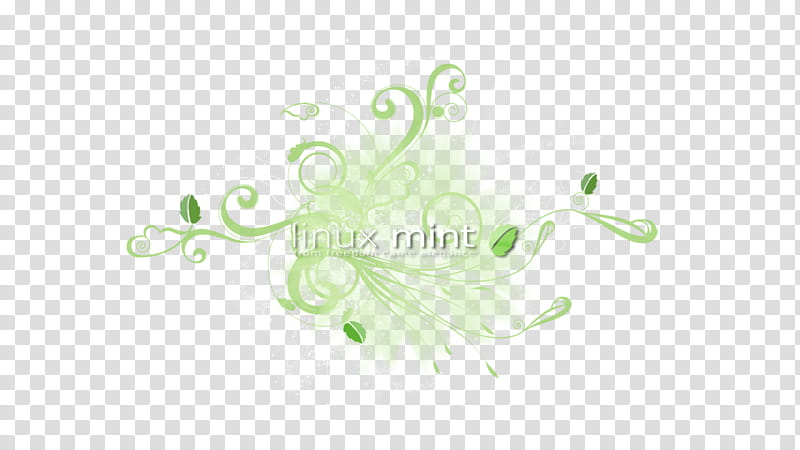 Linux Mint Goes, green line illustration transparent background PNG clipart