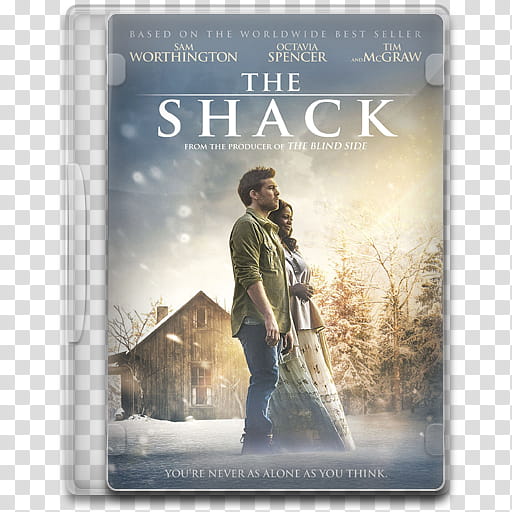 Movie Icon Mega , The Shack, The Shack DVD case transparent background PNG clipart