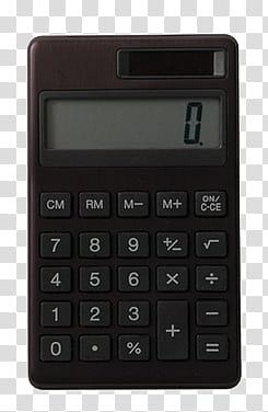 AESTHETIC GRUNGE, black calculator displays  transparent background PNG clipart