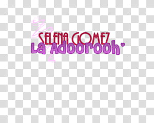Texto de Selena Gomez transparent background PNG clipart thumbnail