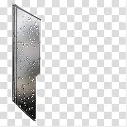 Dark  Folder Icon , Open Folder , glass mirror illustration transparent background PNG clipart