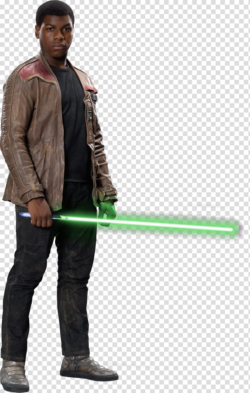 Finn Render Green Lightsaber transparent background PNG clipart