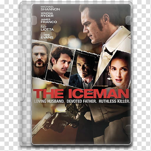 Movie Icon , The Iceman, The Iceman DVD case transparent background PNG clipart