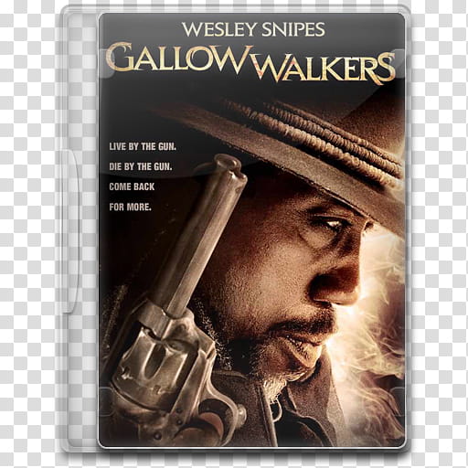 Movie Icon , Gallowwalkers, Wesley Snipes Gallow Walkers movie case transparent background PNG clipart