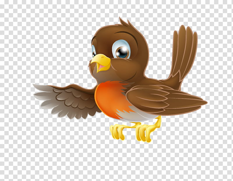 Robin Bird, European Robin, Cartoon, American Robin, Drawing, Beak, Animation, Perching Bird transparent background PNG clipart