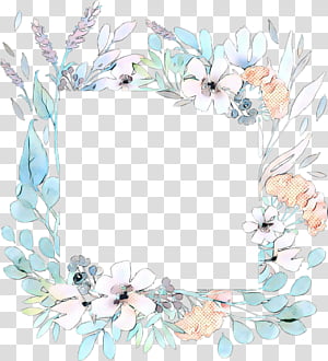 Floral Wedding Invitation, Pop Art, Retro, Vintage, Floral Design, Watercolor Painting, Flower, Picture Frames transparent background PNG clipart thumbnail