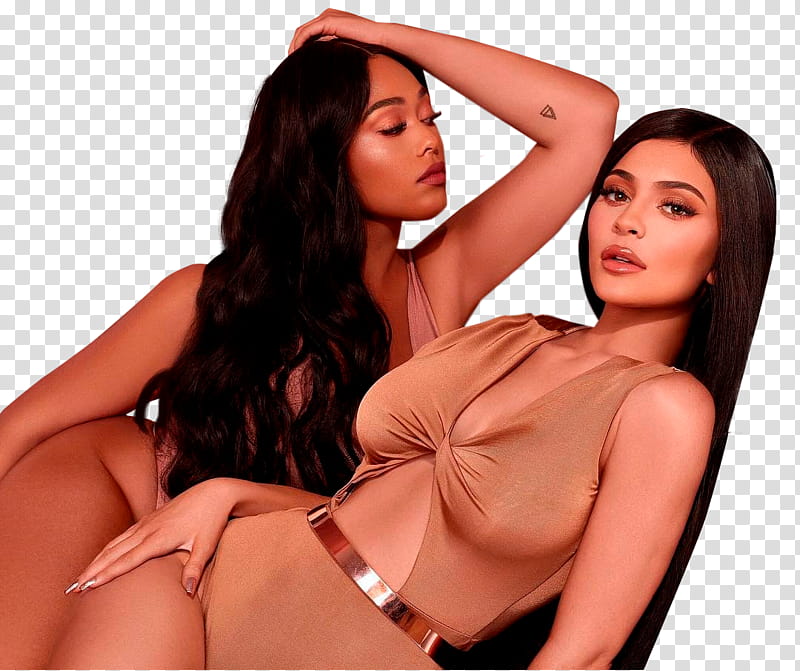 KYLIE JENNER X JORDYN WOODS, KJXJW () transparent background PNG clipart