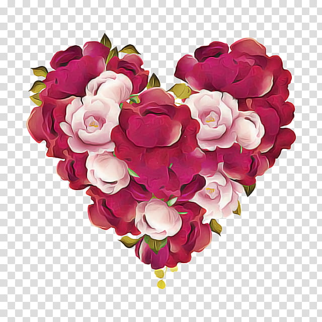 Bouquet Of Flowers Drawing, Heart, Rose, Flower Bouquet, Wreath, Floral Design, Vase, Pink transparent background PNG clipart