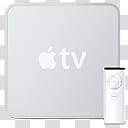 Apple TV icon, Apple TV x transparent background PNG clipart