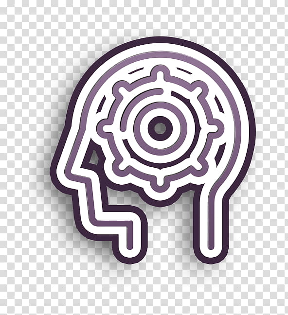 Brain icon Marketing & seo icon AI icon, Marketing SEO Icon, Labyrinth, Maze, Logo transparent background PNG clipart