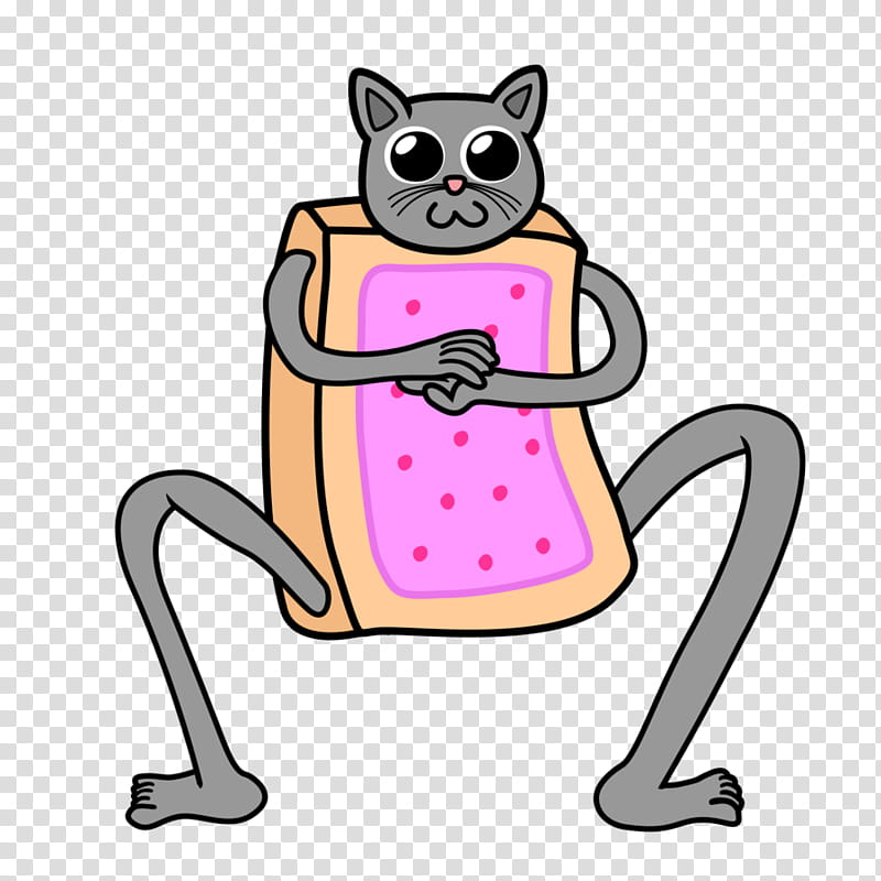 Nyan Cat, Pink Cat, Poptarts, Youtube, Tac Nayn, Drawing transparent background PNG clipart