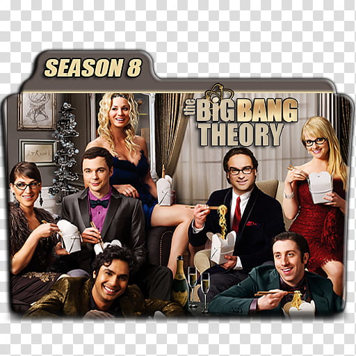 The Big Bang Theory folder icons Season , TBBT S C transparent background PNG clipart