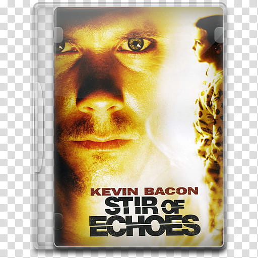 Movie Icon , Stir of Echoes, Kevin Bacon Stir of Echoes movie cover transparent background PNG clipart