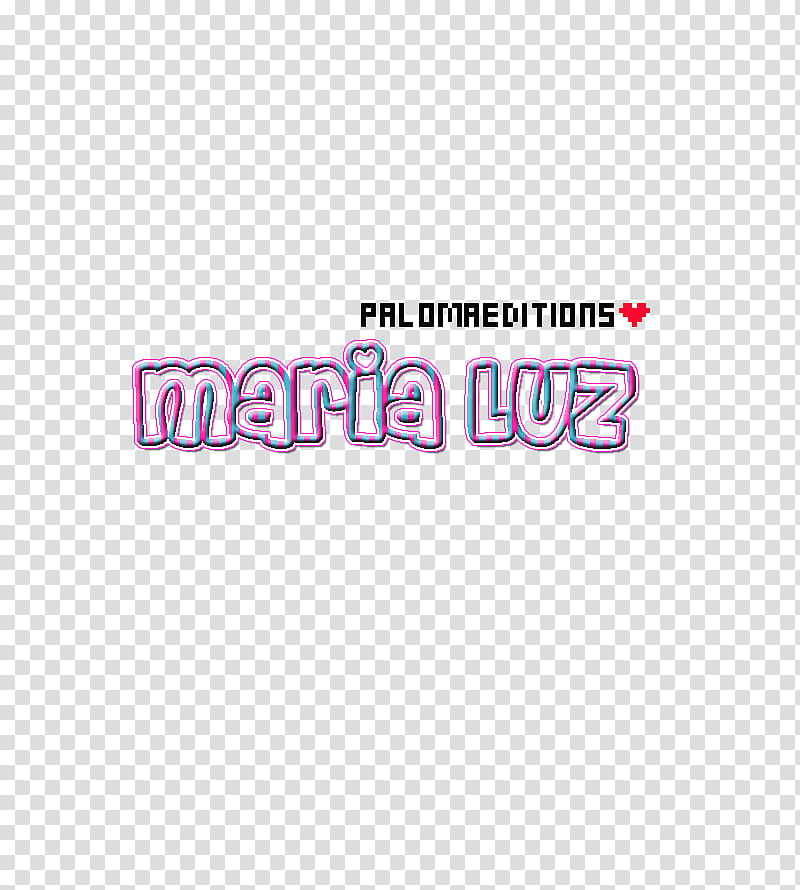Texto para Maria transparent background PNG clipart