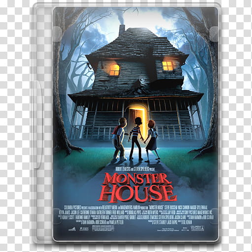 Movie Icon , Monster House, Monster House case icon transparent background PNG clipart