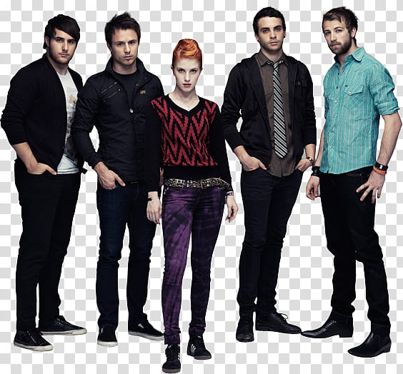 Paramore render, woman and  men transparent background PNG clipart