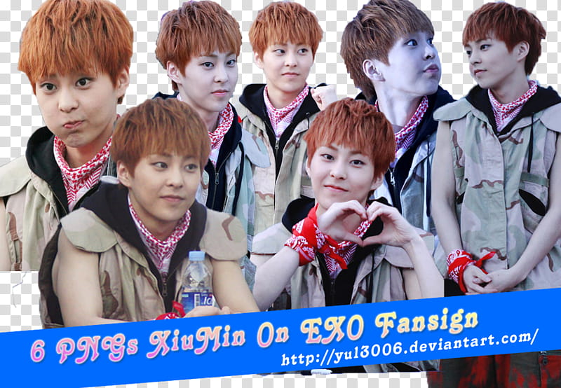 Xiumin transparent background PNG clipart