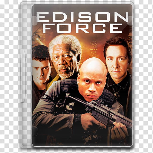 Movie Icon Mega , Edison Force, Edison Force DVD case transparent background PNG clipart
