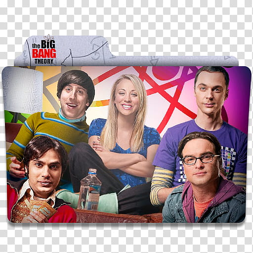 The Big Bang Theory TV Folders, Season  icon transparent background PNG clipart