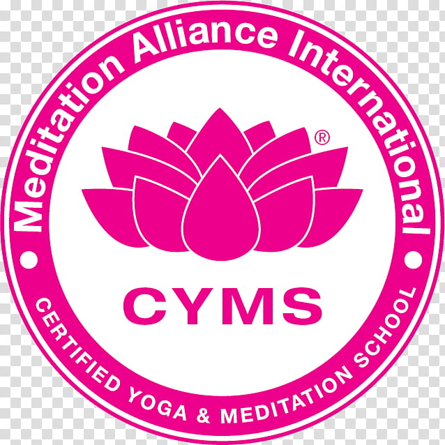 Pink Flower, Logo, Teacher, Certified Teacher, Meditation, Pink M, Text, Area transparent background PNG clipart